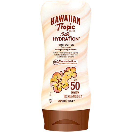 Hawaiian Tropic Silk Hydration Protective Sunlotion SPF 50, 180 ml Hawaiian Tropic Aurinkovoiteet