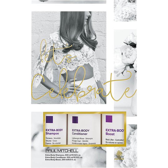 Extra Body Lets Celebrate, Paul Mitchell Hiukset