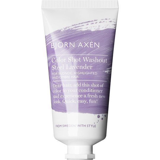 Björn Axén Color Shot Washout Steel Lavender, 50 ml Björn Axén Poispestävä hiusväri