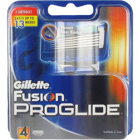 Fusion ProGlide, Gillette Partahöylät ja partaterät