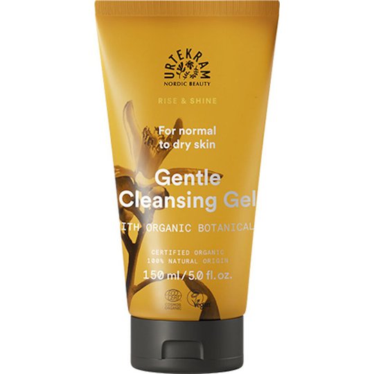 Rise & Shine Nourishing Cleansing Gel Organic, 150 ml Urtekram Ihonpuhdistus