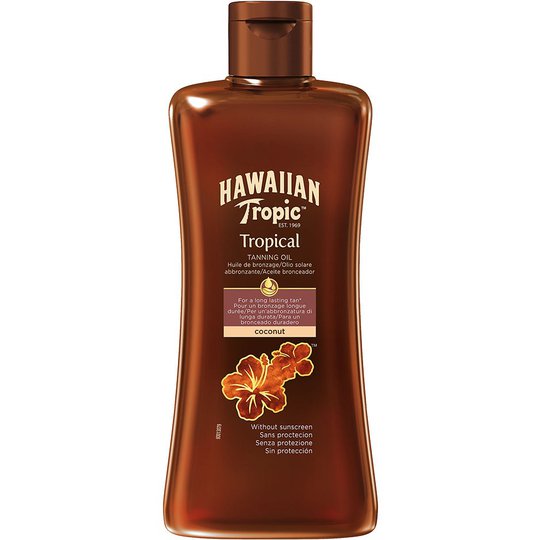 Hawaiian Tropical Tanning Oil, 200 ml Hawaiian Tropic Aurinkosuojat