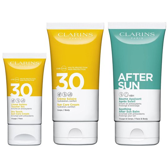Sun Protection Trio, Clarins Ihonhoito