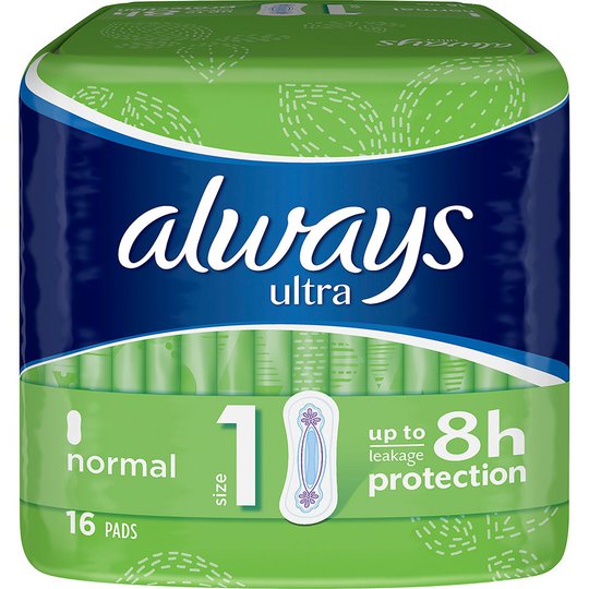 Ultra Normal, Always Kuukautissuojat