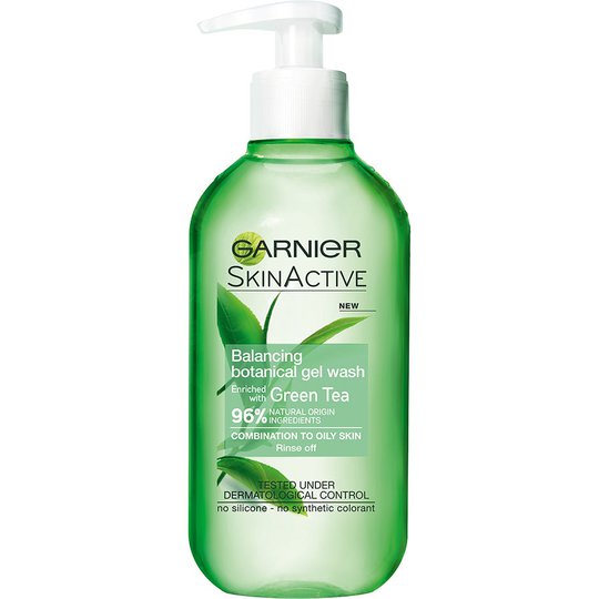 Skin Active Balancing Botanical Gel Wash, 200 ml Garnier Kasvojen puhdistus