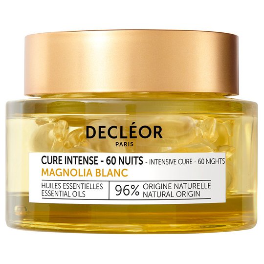 White Magnolia Intensive Cure, 60 pcs Decléor Yövoiteet