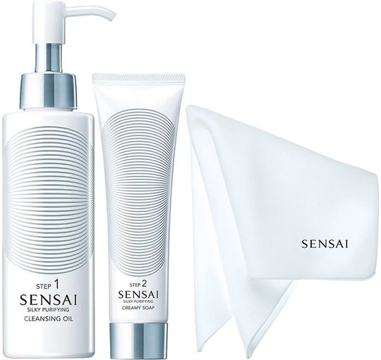 Silky Purifying Cleansing Routine, Sensai Ihonhoito
