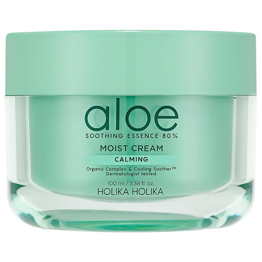Aloe Soothing Essence 80% Moist Cream, 100 ml Holika Holika K-Beauty