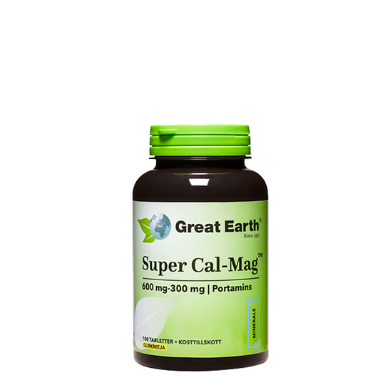Super Cal-Mag, 600/300 mg, 100 tablettia