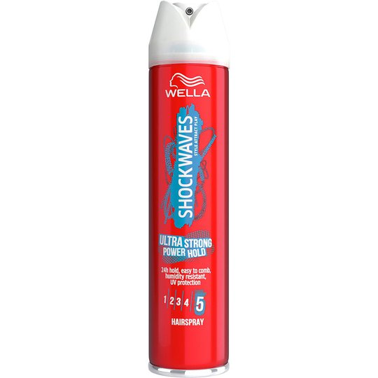 Wellashockwaves Ultra Strong Hold Hair Spray, 250 ml Wella Styling Hiuslakat