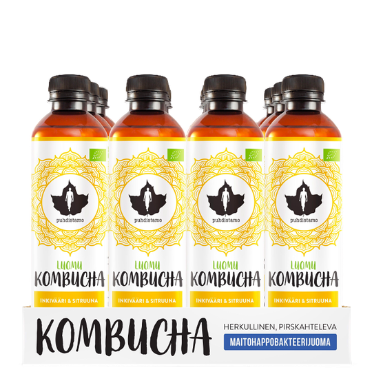 12 x Kombucha, 370 ml