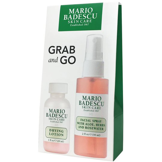 Mario Badescu GRAB & GO Duo, Mario Badescu Kasvoille