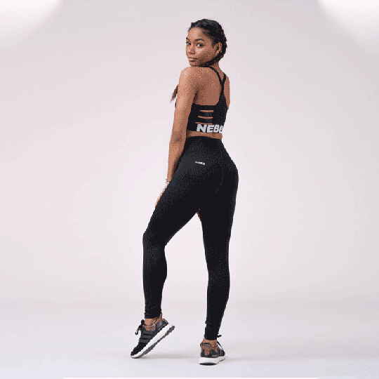 Nebbia High Waist Leggings, Black