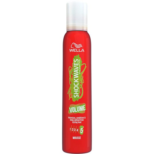Wellashockwaves Volume Mousse, 200 ml Wella Styling Muotoilutuotteet