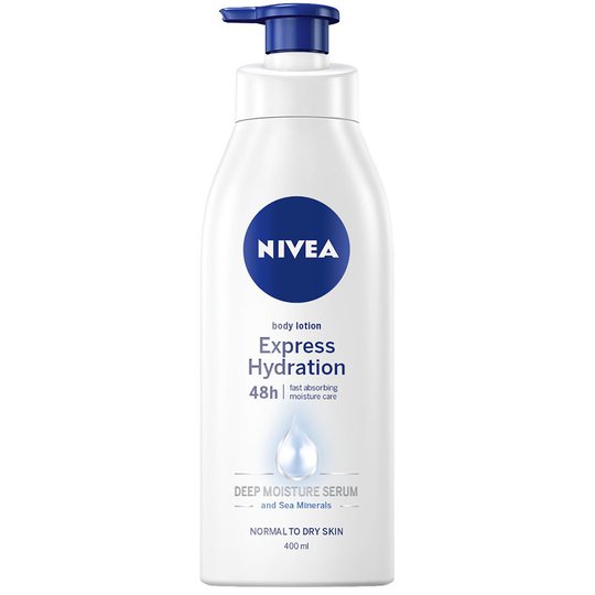 Express Hydration Body Lotion Pump, 400 ml Nivea Vartalovoiteet