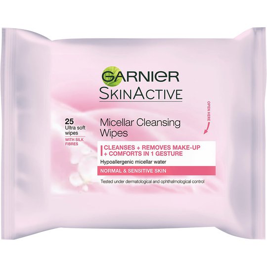 Skin Active Micellar Cleansing Wipes, 200 ml Garnier Meikinpoistoaine