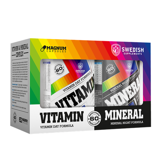 Vitamin & Mineral Complex, 2 x 60 Magnum Capsules