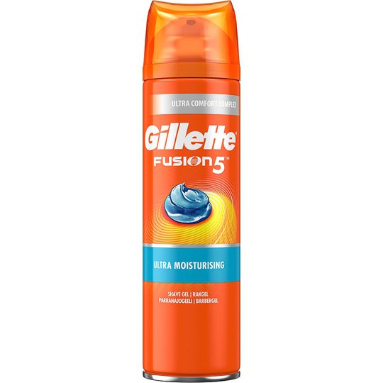 Fusion Ultra Moisturising Gel, 200 ml Gillette Parranajogeelit