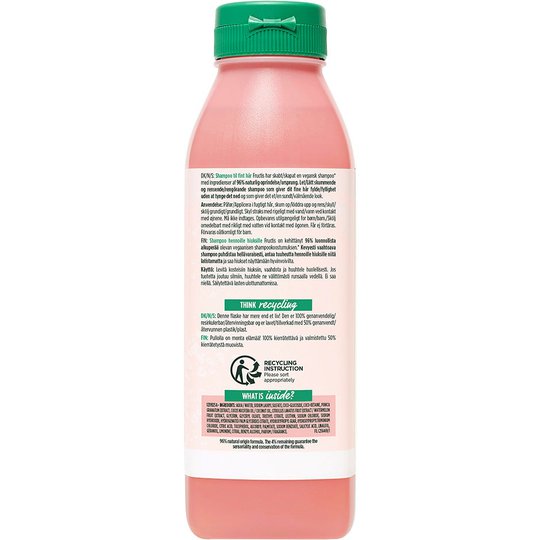 Fructis Hair Food Revitalising Schampo, 350 ml Garnier Shampoo
