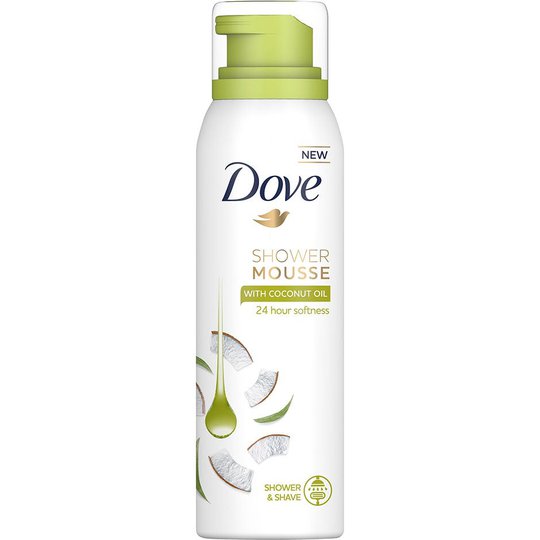 Shower Mousse Coconut Oil, 200 ml Dove Suihku- ja kylpytuotteet
