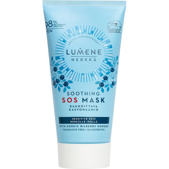 HERKKÄ Soothing SOS Mask, Lumene Kasvonaamiot