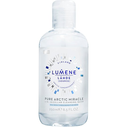 Lumene LÄHDE Pure Arctic Miracle 3-in-1 Micellar-puhdistusvesi, Lumene Meikinpoistoaine