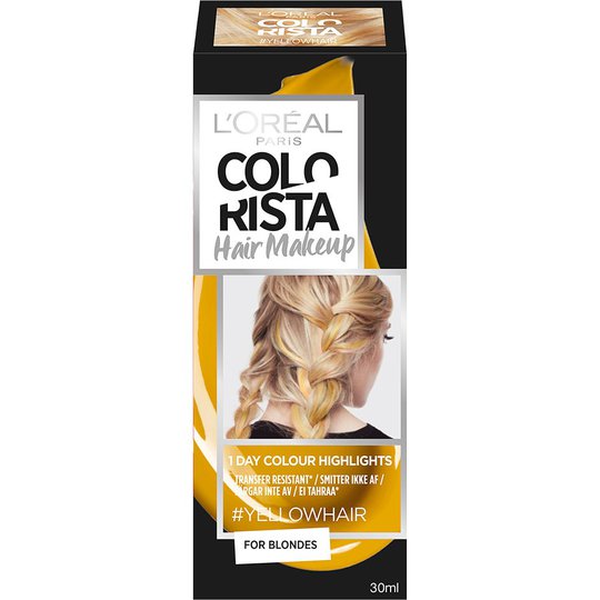 L'Oreal Paris Colorista Temporary Hair Makeup, L'Oréal Paris Poispestävä hiusväri