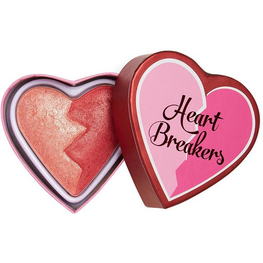 I Heart Heartbreakers Shimmer Blush, Makeup Revolution Poskipuna