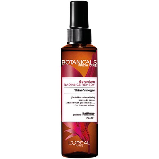 L'Oréal Paris Botanicals Geranium Radiance Remedy Shine Vinegar, 150 ml L'Oréal Paris Kiiltosuihkeet