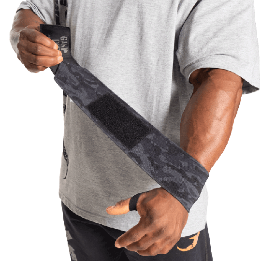 HD wrist wraps 18" Dark Camo