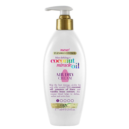 Coconut Miracle Oil Air Dry Cream, 177 ml OGX Lämpösuojat