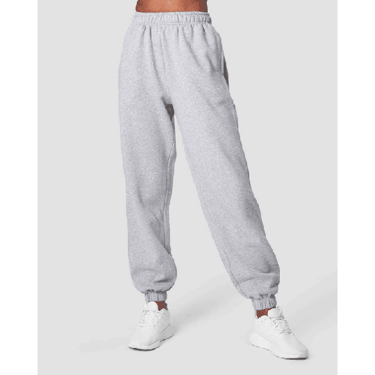 Essential Sweatpants, Light Grey Melange