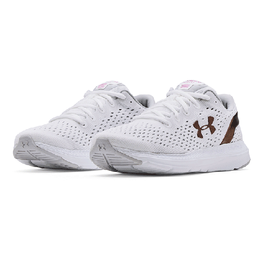 UA W Charged Impulse Shft, White
