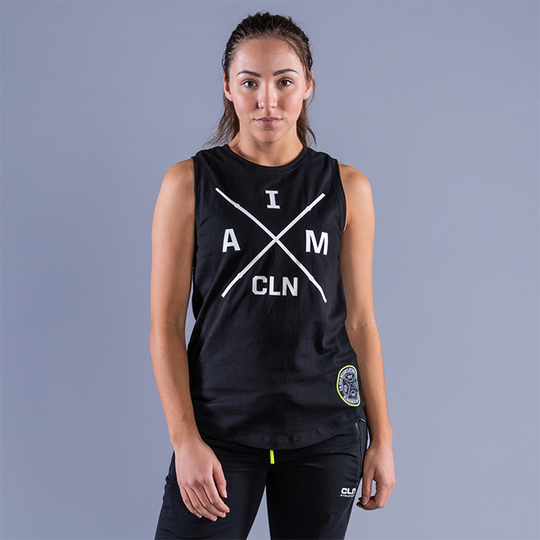 CLN I am ws Tank, Black