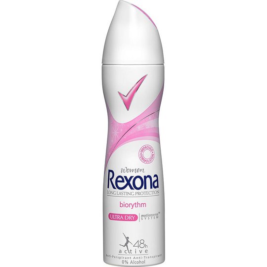 Deo Spray Biorythm, 150 ml Rexona Roll-on-deodorantit