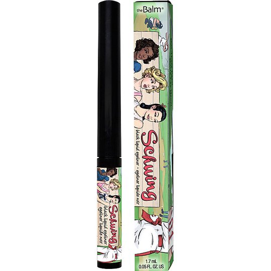 the Balm Schwing Black Liquid Eyeliner, 1 ml the Balm Silmänrajauskynä