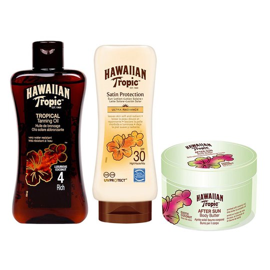 Tanning Trio, Hawaiian Tropic Päivetys