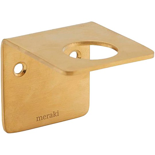 Wall Bracket Brushed Brass Finish, Meraki Kylpytarvikkeet