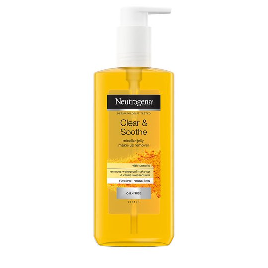 Clear & Soothe Micellar Jelly Make-UP Remover, 200 ml Neutrogena Meikinpoistoaine