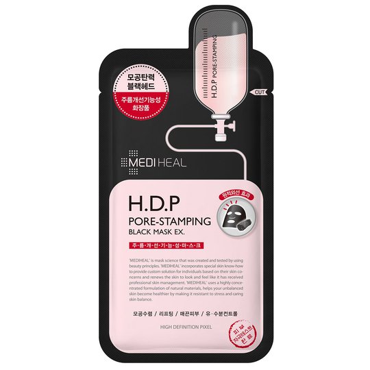 H.D.P Pore-Stamping Black Mask, Mediheal Kasvonaamio