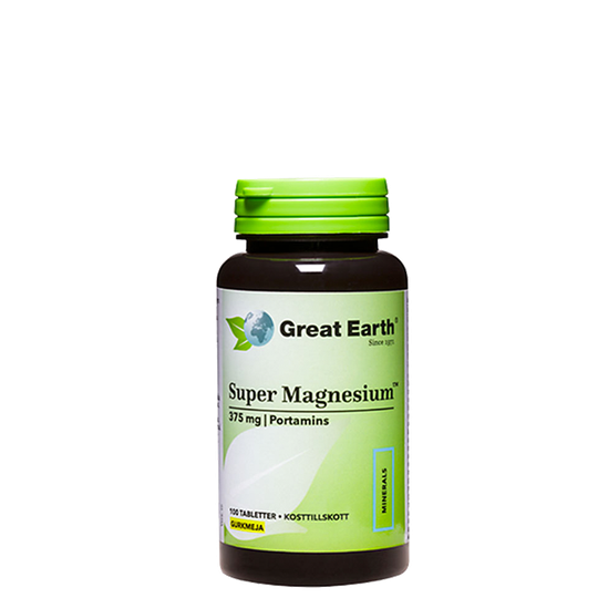 Super Magnesium 375 mg, 100 tablettia