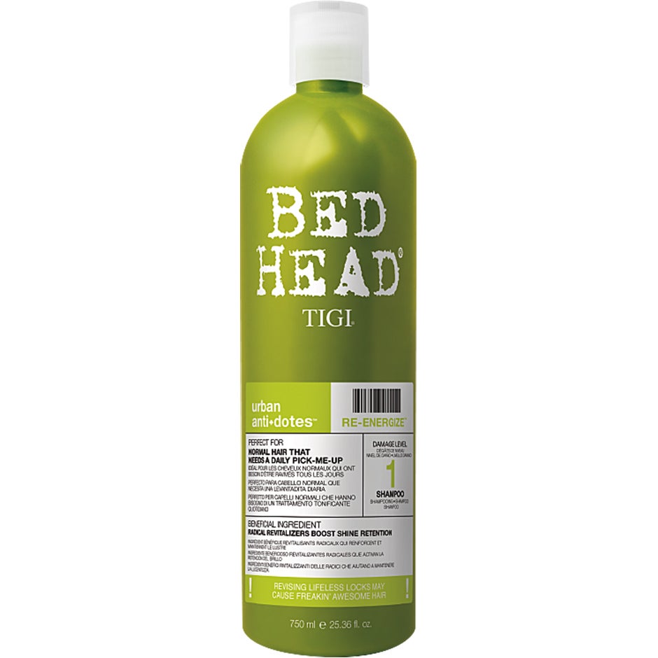 Urban Re-Energize 1, 750 ml TIGI Bed Head Shampoo