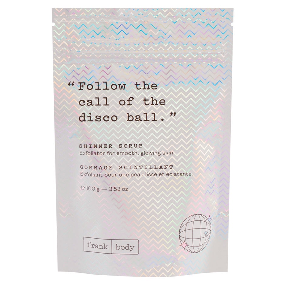 Shimmer Scrub 100g, Frank Body Kuorinta