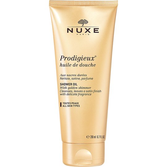 NUXE Prodigieux Shower Oil with Golden Shimmer, 200 ml Nuxe Suihkugeelit