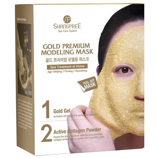 Gold Premium Modeling Mask, Shangpree Kasvonaamio