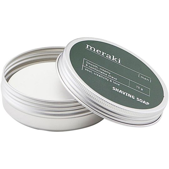 Shaving Soap For Men, 70 g Meraki Parranajogeelit
