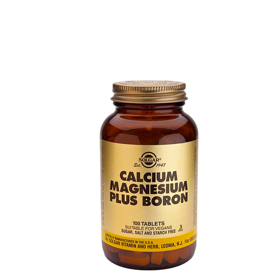 Calcium Magnesium + Boron, 100 tablettia