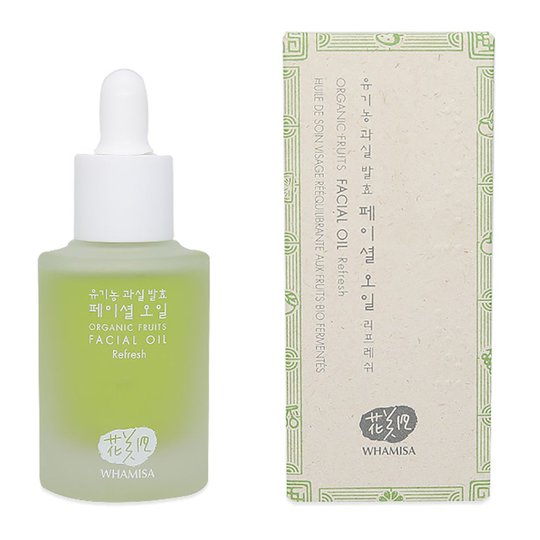 Facial Oil Refresh, 26 ml Whamisa Skincare Seerumit & öljyt