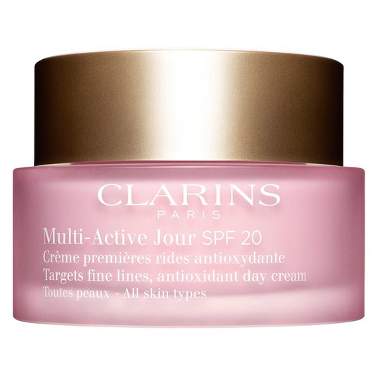 Multi-Active Jour SPF 20 for All Skin Types, 50 ml Clarins Päivävoiteet