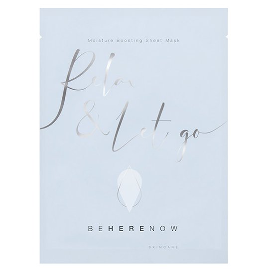 Relax & Let Go - Moisture Boosting Sheet Mask, 25 ml Be Here Now Skincare Kangasnaamiot